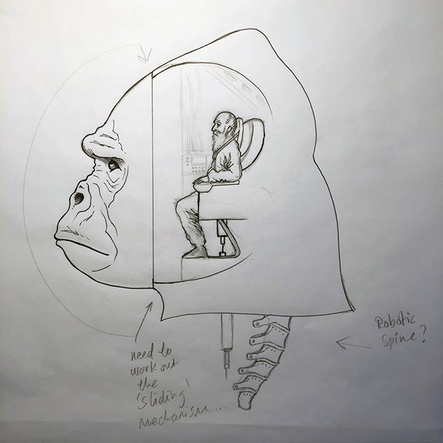 Paul Jackson's "Darwin's Revenge" Coming from Mighty Jaxx! Designer Toy